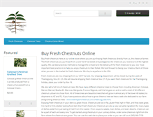 Tablet Screenshot of buyfreshchestnuts.com